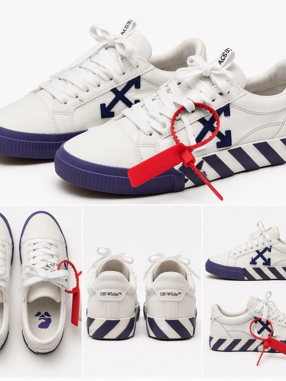 Off-White Vulcanized Sneakers